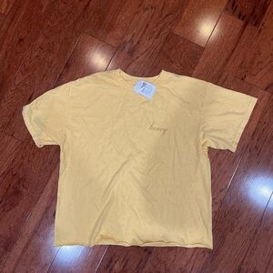 Brandy Melville honey shirt NWT